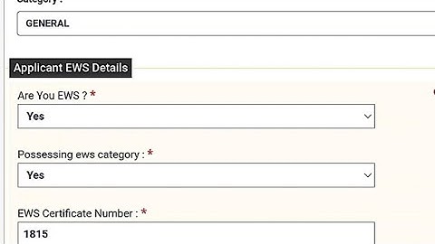How to modify EWS category in up lekhpal form I How to do correction in up lekhpal form
