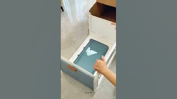 Folding Storage Box With Doors #shorts