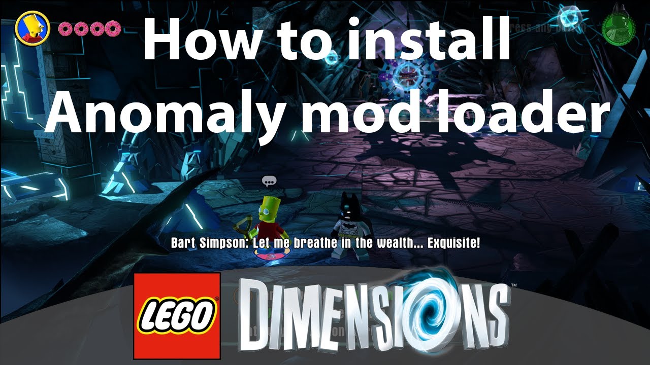 Anomaly Mod Loader Setup (LEGO Dimensions)
