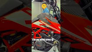 ktm 390 major service 💀 all accessories fitting 😱#motoking #automobile #viral #shortvideo #bikelife🤫