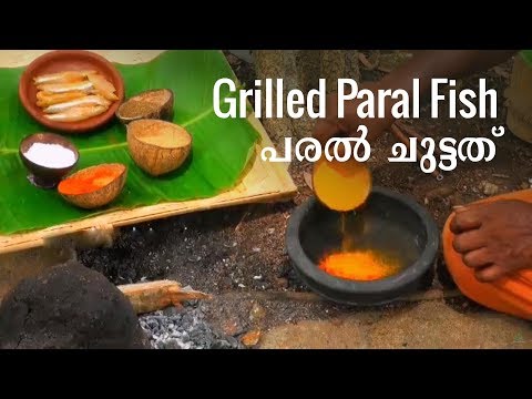 paral-chuttathu-or-grilled-paral,-tribal-cuisine,-kerala