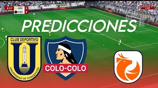 U de Concepción vs Colo-Colo ⚽ Simulación y Predicción | Liga de Primera Chile 2026 Jornada 11🎮PES21