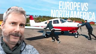 Europe vs North America; Some Pilot Habits are Hard to Break 🤣