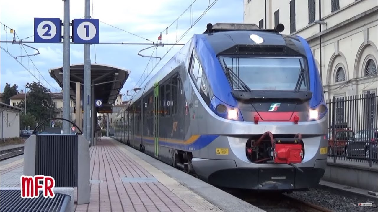 ALn 501 / 502 MINUETTO ed ETR 425 JAZZ alla stazione di FIRENZE PORTA AL PRATO.