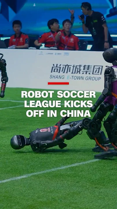 Robot soccer kicks off China’s humanoid sports boom