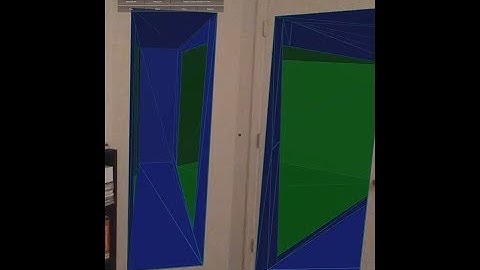 Apple ARKit : Real-time Spatial Authoring with Occlusion - Connected Hallways