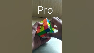 Noob VS Senior VS Pro VS Hacker #rubikscube #viral #shortvideo #trend