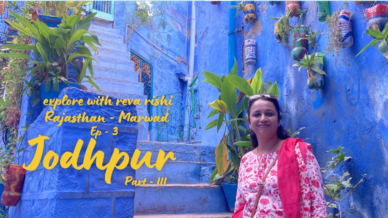 Ep 3 Jodhpur - Blue City Walk Tour - Ghanashyam Mandir
