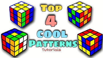 Learn 4 Cool Cube Patterns | Cube Patterns Tutorial | Cube Reaction | Cuber Jubi