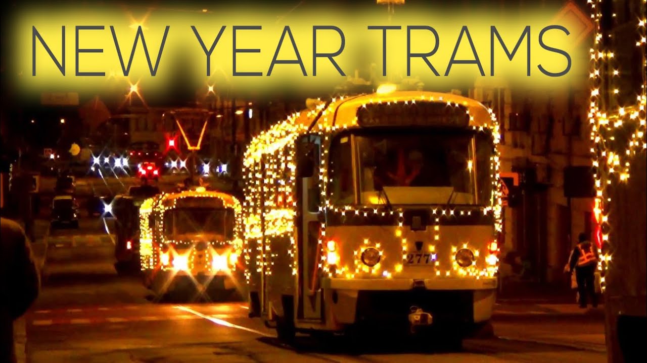 НОВОРІЧНИЙ ПАРАД | Харківський трамвай | NEW YEAR TRAMS | Kharkiv tram