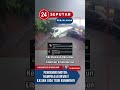 Pemotor yang beruntung #keretajatuh #breakingnews #kecelakaantruk #news #viral #kecelakaan