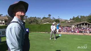 Bill Murray Golfing and Interacting with fans - 2017 Pro Am