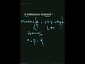 Is 0 a Rational or Irrational Number ?