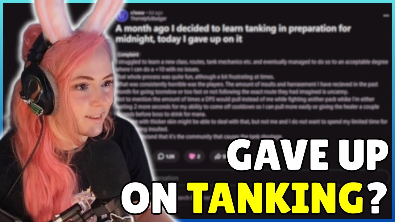I GAVE UP on Tanking… | Zepla reads Frustrated Tank’s Post [World of Warcraft]