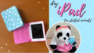 How to Make an iPad for Stuffed Animals