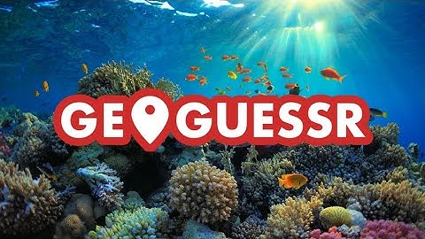 Crazy Score on An UNDERWATER Map in GeoGuessr