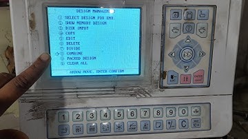 Embroidery machine hide function embroidery machine amazing tips and tricks