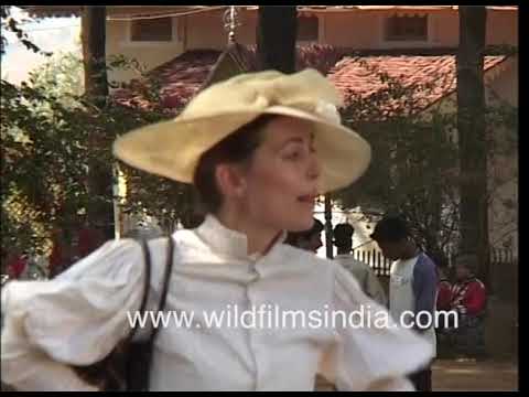 Aamir Khan on location during the shooting of Mangal Pandey: The Rising