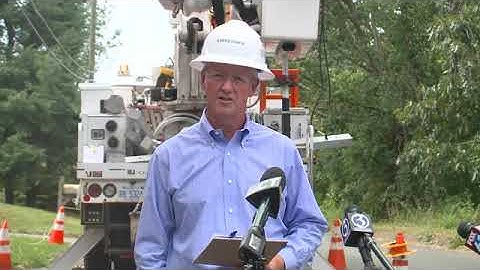Eversource Connecticut update on Isaias Power Outage