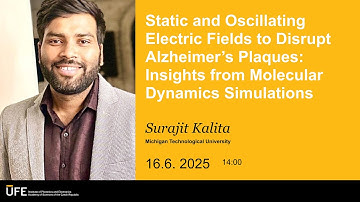 BioED webinar 40 - S. Kalita - Electric Fields to Disrupt Alzheimer’s Plaques: MD Simulations