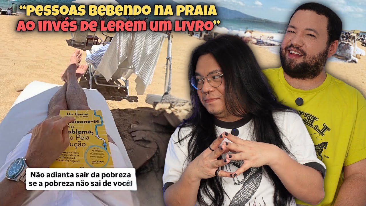 EMPRESÁRIO ELITISTA EXPÕE PESSOAS NA PRAIA | REACT