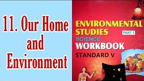 5th Std, Our Home and Environment, Workbook Question and Answer, Chapter 11, EVS 1