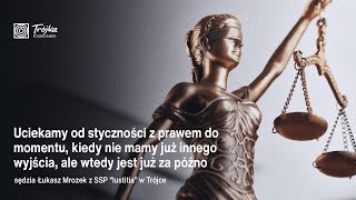 Sędzia Łukasz Mrozek: młodzi obywatele i obywatelki są coraz bardziej świadomi swoich praw