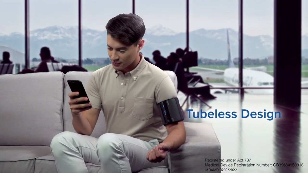 Omron MY Smart Elite+ HEM-7600T Blood Pressure Monitor