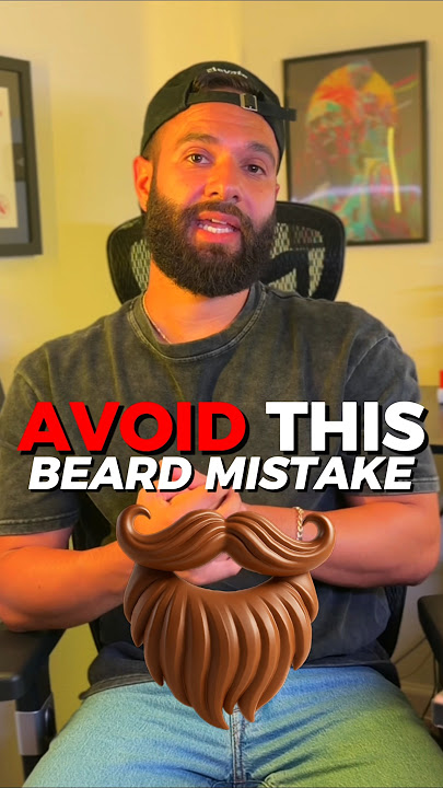 AVOID this Beard Mistake ❌ #barber #beardcare #beardgrooming #beardtips