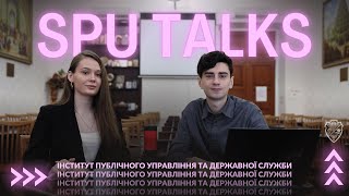 SPUtalks #21 | ННІ ПУДС КНУ: лідерство, патріотизм та державне управління