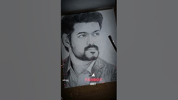 varisu | Thalapathy Vijay | Pencil drawing | Abhijith art world #varisu #thalapathyvijay #shorts