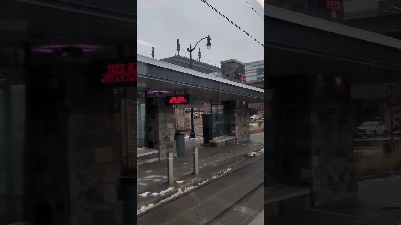 Downtown Buffalo View From Nfta train.