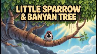 Details The Little Sparrow and the Banyan Tree | Moral Story for Kids | Bedtime Story | Kids Learning Story Guide