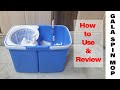 Gala Twin Bucket Spin Mop | Unboxing and How to use | Best 360 Floor Cleaning Spinning Mop in India