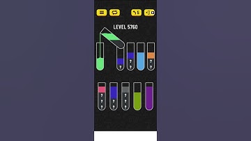 water sort puzzle level 5760