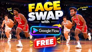 Google Flow AI Face Swap: Replace ANY Character in Video for FREE! (Perfect Lip Sync) screenshot 3