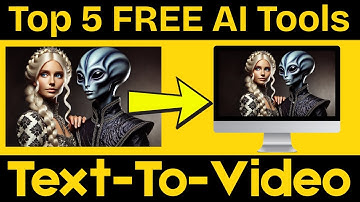 GRATIS AI-hulpmiddelen waarmee u tekst en afbeeldingen direct in video