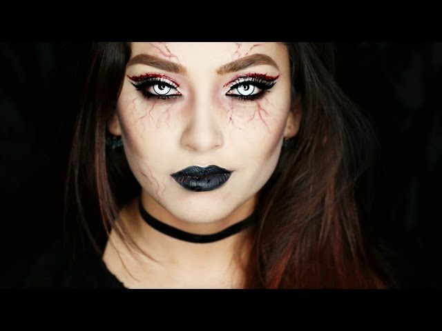 HIBRIDO ZOMBIE VAMPIRO MAQUILLAJE FACIL 