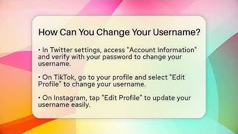 How Can You Change Your Username? - Everyday-Networking