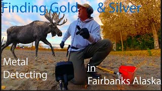 Finding more Gold & Silver in Fairbanks Alaska metal detecting