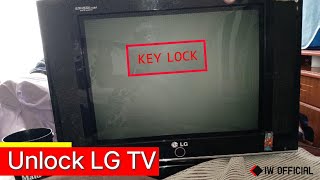How Do You Unlock A Locked LG TV & LCD | How To Remove LG TV Lock