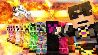 Minecraft Mod Showcase Roleplay - ELEMENTAL CREEPERS MOD! (Custom Roleplay)