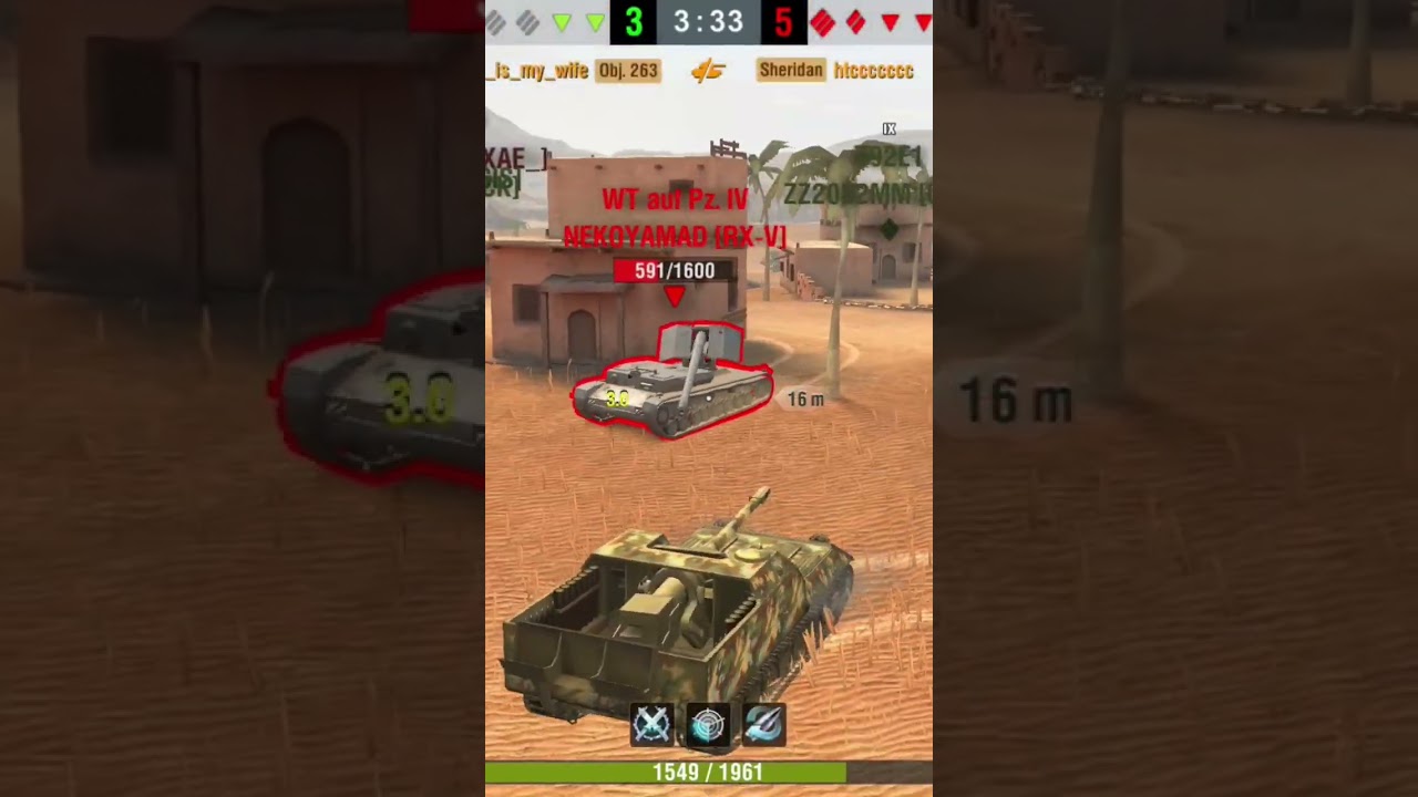 OBJ 263 Get M Badge Ace (Noel_is_my_wife) | Wotblitz 