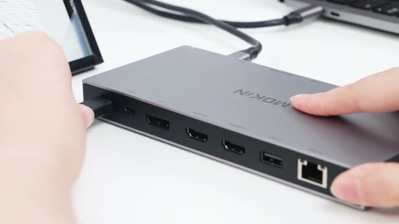 Supercharge Your Workspace - Introducing the Multipurpose MOKIN MODK1001 Docking Station