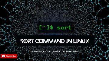 Sorting in Linux using 