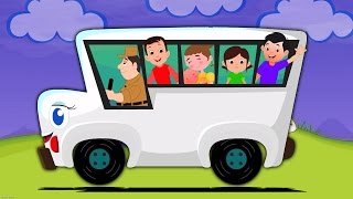 Колеса на автобусе | Дошкольные рифмы | Kids Nursery Rhymes & Children Songs | Wheels On The Bus