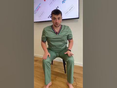 Защемление седалищного нерва - YouTube
