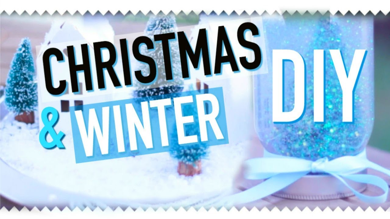 DIY Noël & Hiver / Winter & Christmas Room Decor (français) - YouTube