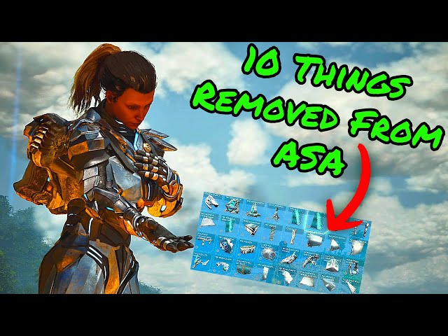 10 Removed Features From Ark: Survival Ascended That Completely