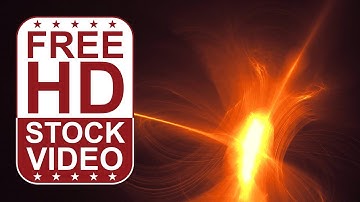 Free Stock Videos – abstract colorful gold ethereal waves particles on black background 2D